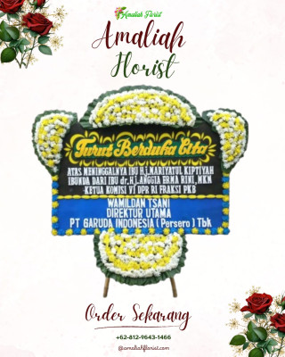 Papan Bunga Duka di Guntung Payung