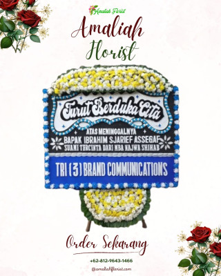 Papan Bunga Duka di Guntung Payung