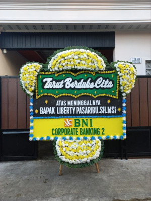 Papan Bunga Duka di Guntung Payung