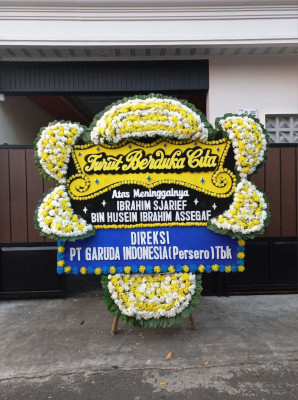 Papan Bunga Duka di Guntung Payung